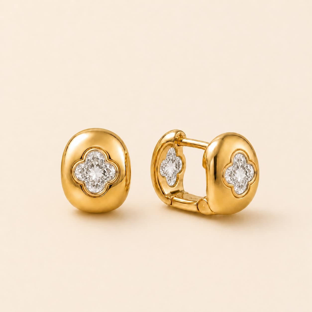 Clarity Flower Earrings